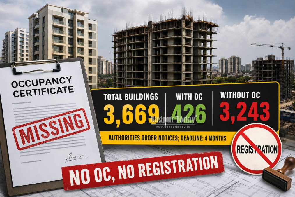 3,243 Nagpur buildings without OCs, authorities get 4 months to act