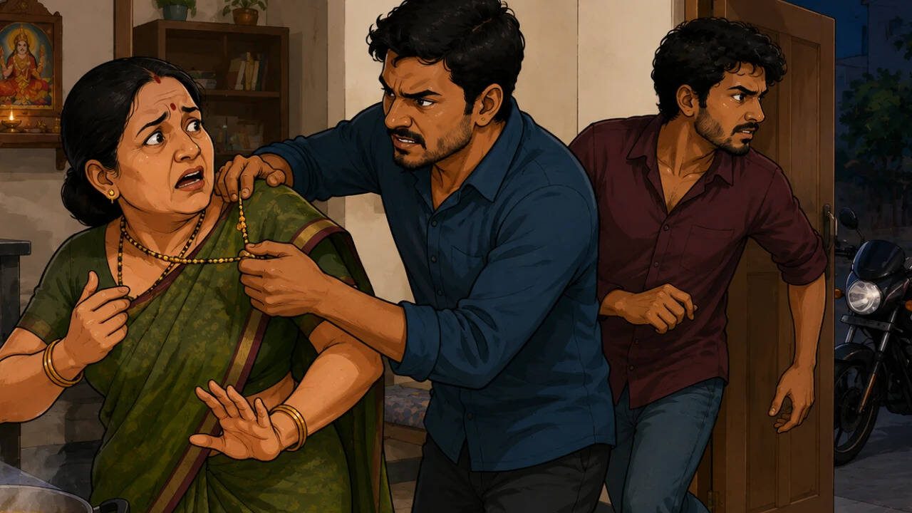 ಬಾಡಿಗೆದಾರರಂತೆ ನಟಿಸಿದ 2 ಪುರುಷರು, ಬೆಂಗಳೂರಿನ ಮಹಿಳೆಯ ಚಿನ್ನವನ್ನು ಕಸಿದುಕೊಂಡರು