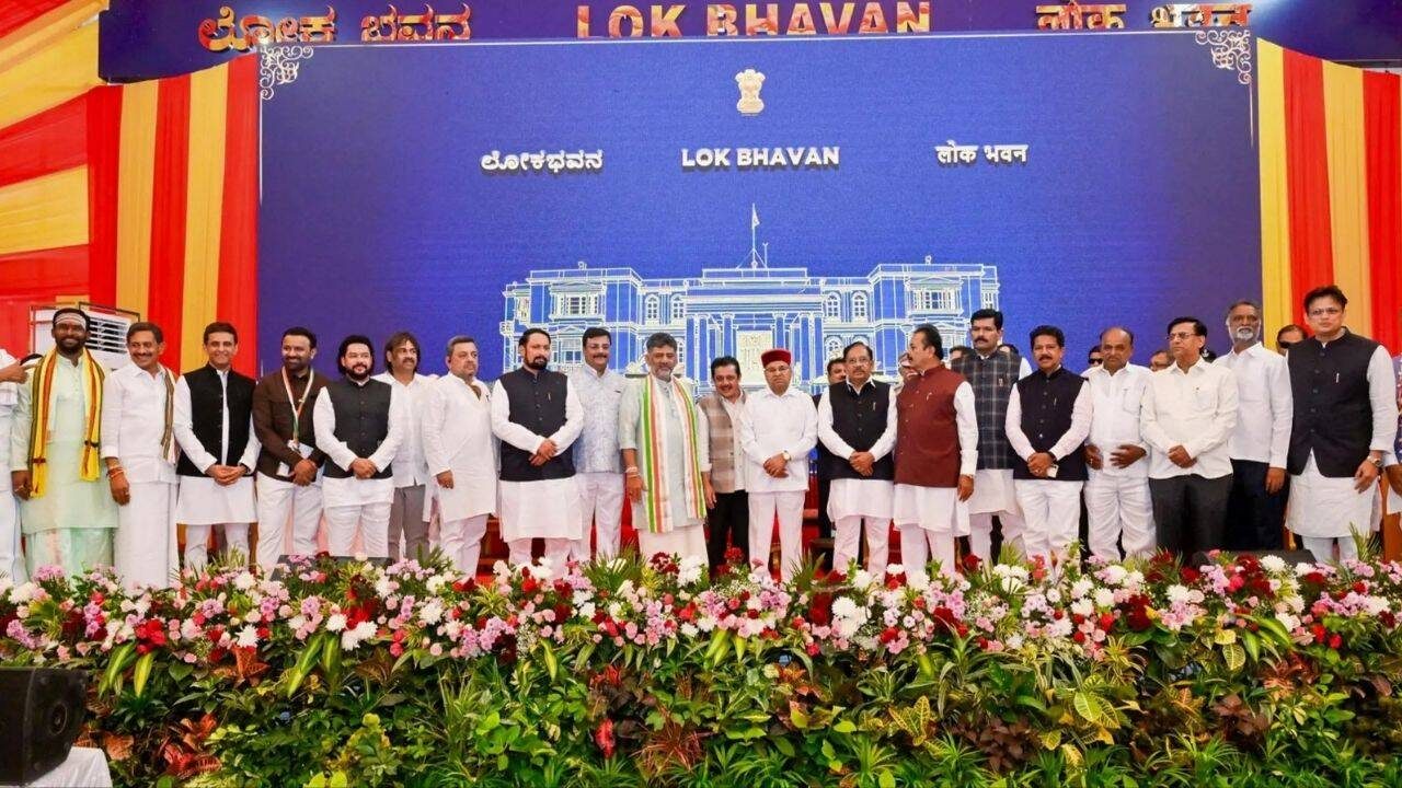 Karnataka cabinet portfolios out: DK Shivakumar keeps finance, UT Khader gets minority and health; check full list