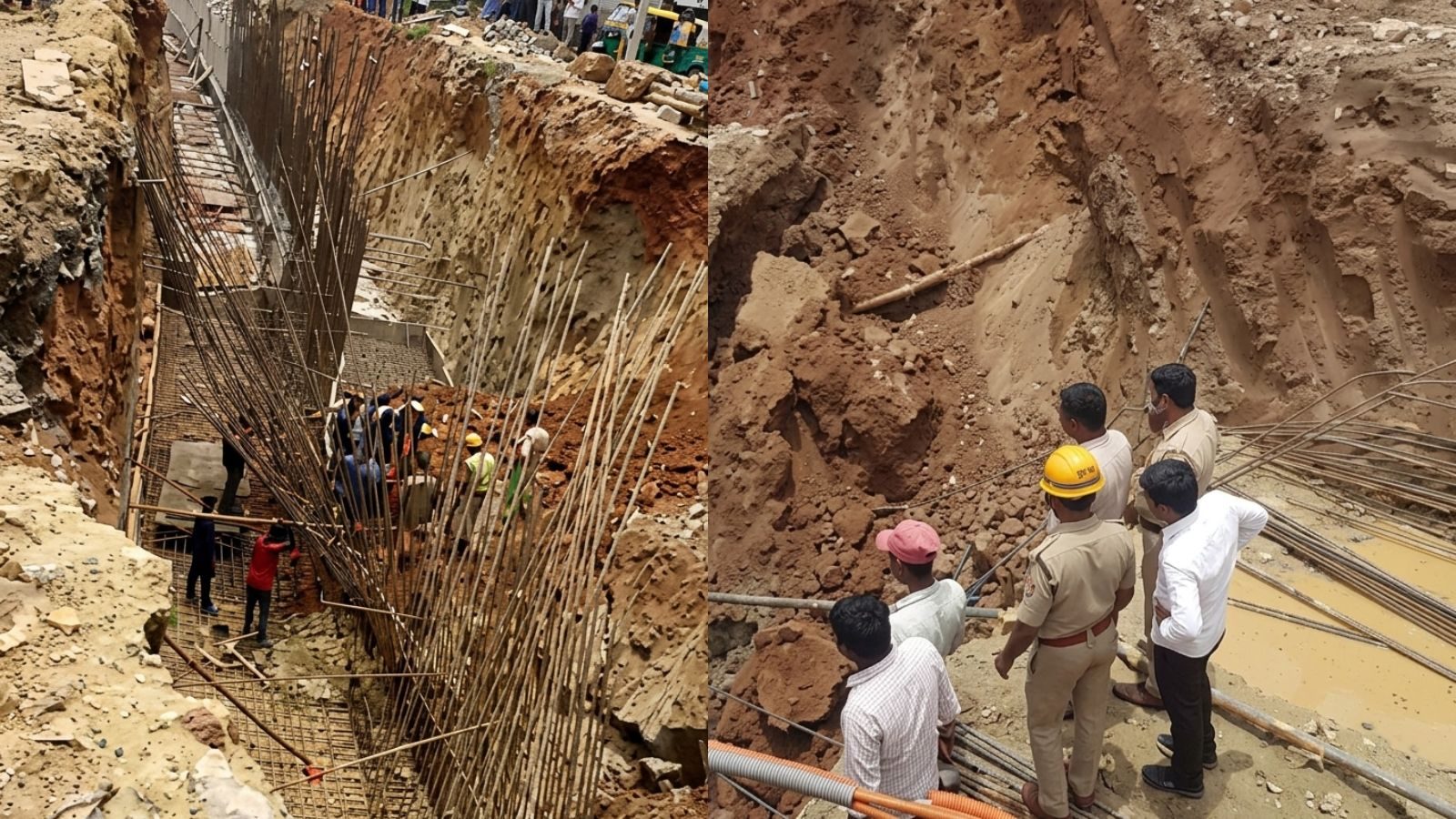 ಬೆಂಗಳೂರು ಅಂಡರ್ ಪಾಸ್ ನಲ್ಲಿ ಮಣ್ಣಿನ ಗುಹೆಃ 2 ಕಾರ್ಮಿಕರು ಸಾವು, 3 ಜನರಿಗೆ ಗಾಯ