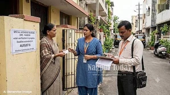 Nagpur SIR verification ends amid last-minute rush; over 14 lakh voters’ forms remain uncollected