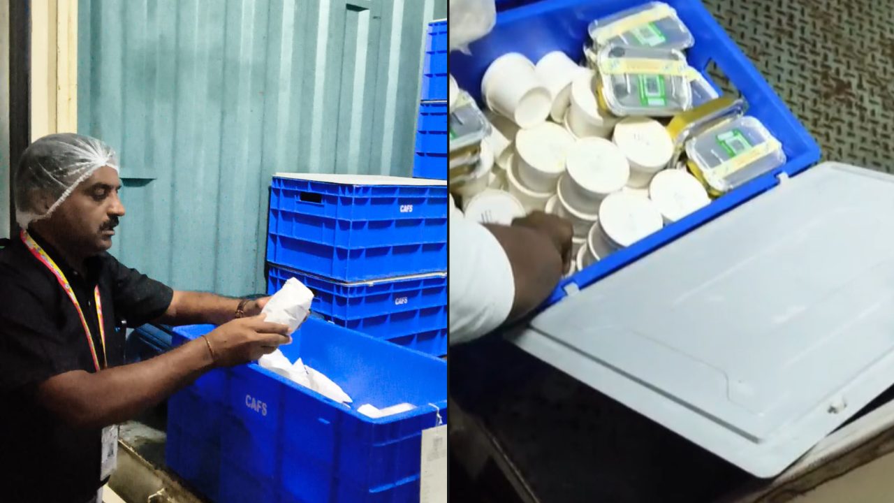 Expired curd, milk, food packed in newspapers found at Karnataka railway stations
