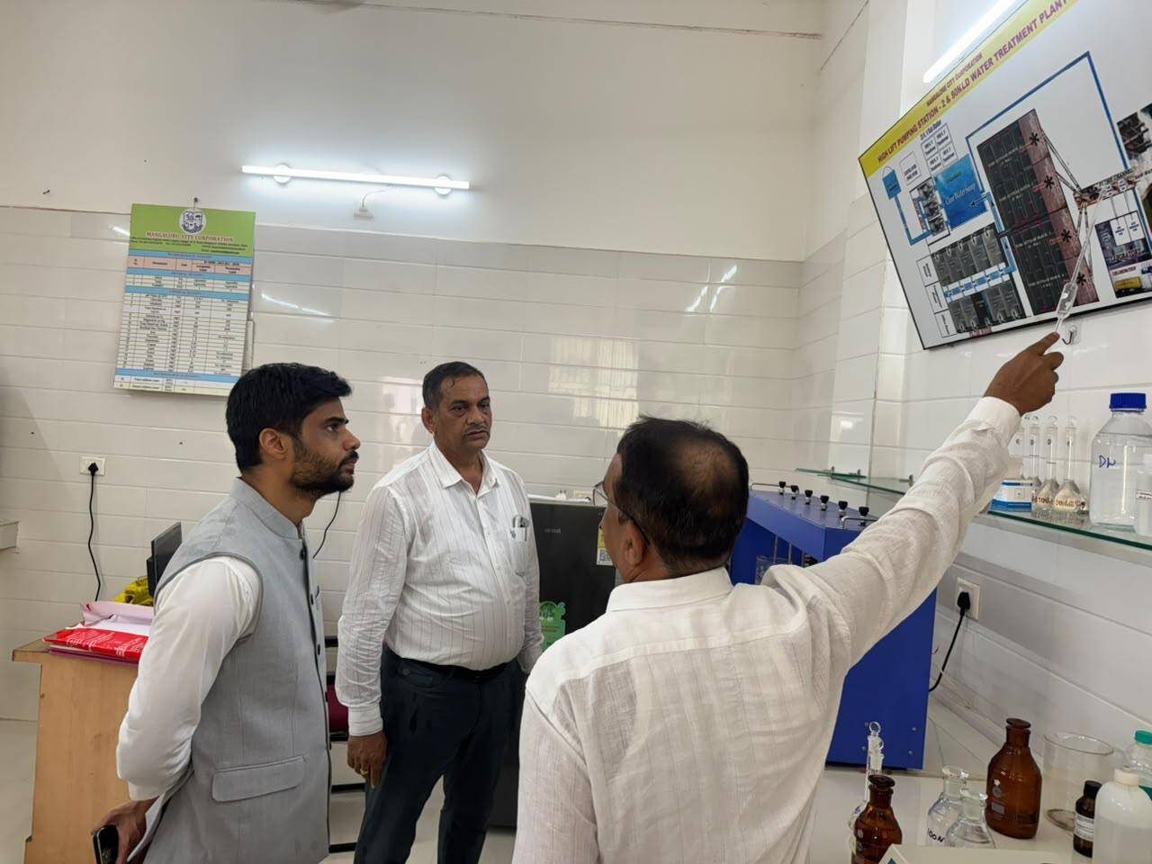 MCC chief directs timely, quality completion of Adyar 125 MLD WTP
