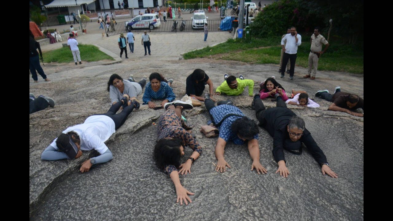 Bengaluru hugs its oldest rock to save it from a tunnel