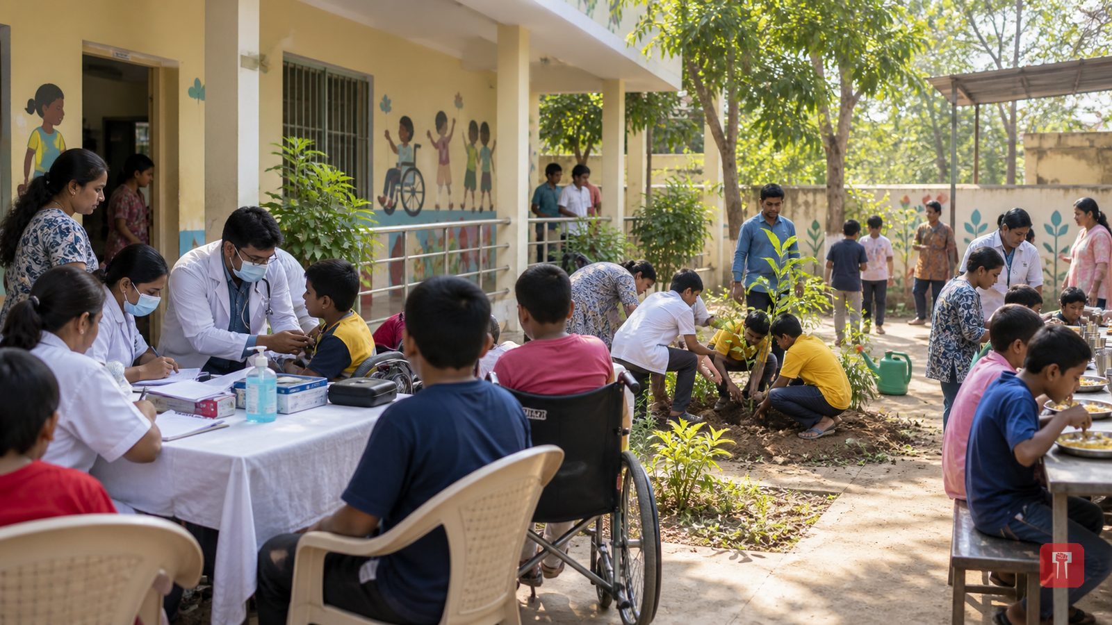 भडगावः माऊली फाउंडेशन की ओर से विशेष बच्चों की स्वास्थ्य जांच, जन्मदिन पर दिया पर्यावरण संरक्षण का संदेश