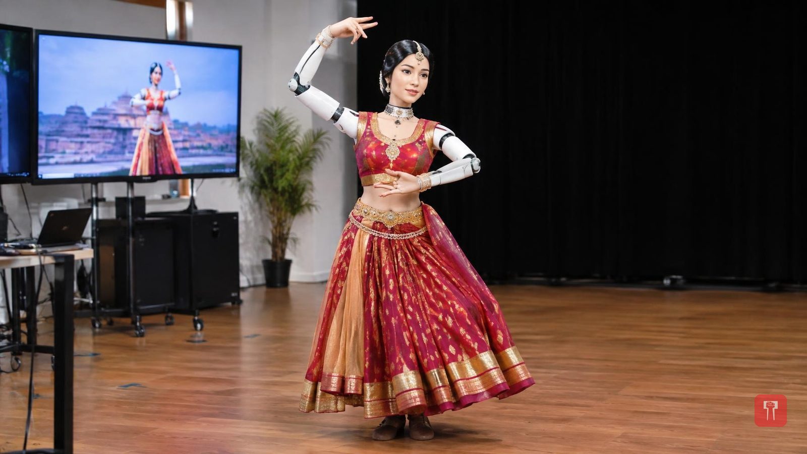 ह्यूमनॉइड रोबोट माया ने बॉलीवुड गाने पर किया क्लासिकल डांस, इंस्टाग्राम पर वीडियो वायरल