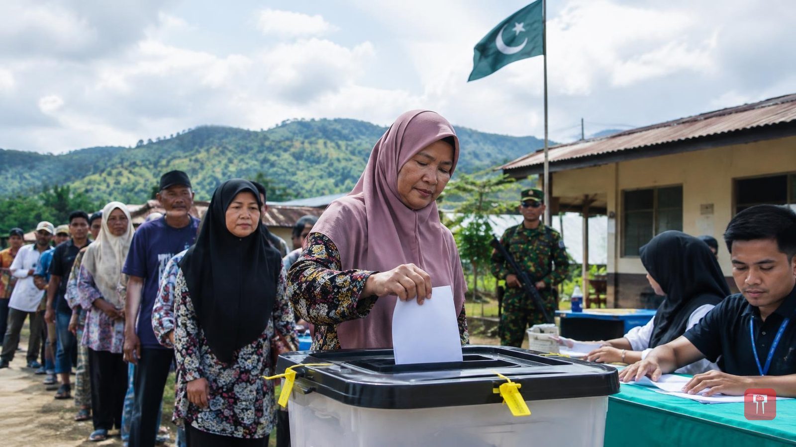 Bangsamoro में पांच दशक की हिंसा के बाद सोमवार को पहला नियमित संसदीय चुनाव