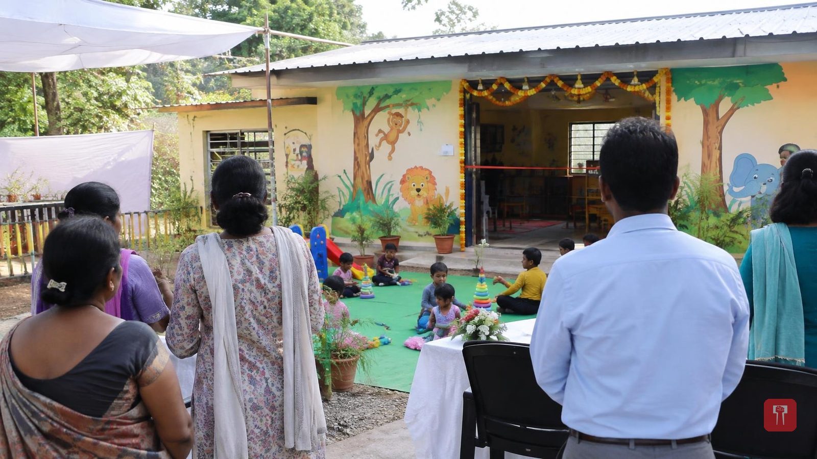 गडचिरोली के एटापल्ली में टाटा ट्रस्ट्स की मदद से पहली सामुदायिक क्रेच शुरू