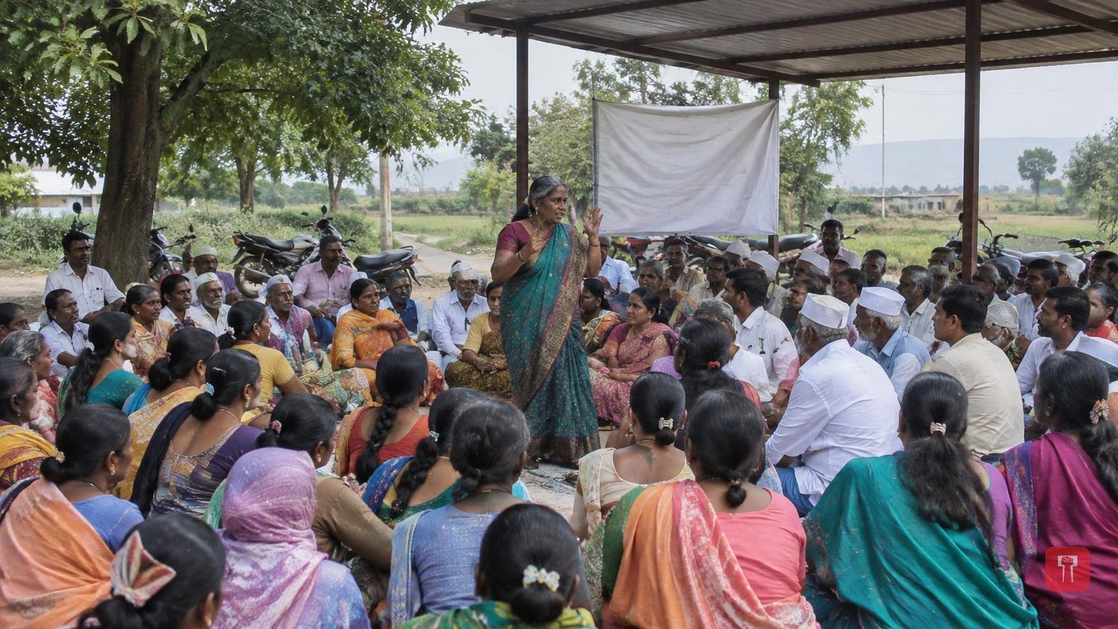 सातारा: खान-क्रशर प्रोजेक्ट के खिलाफ बावधन सहित दस गांवों के किसान, महिलाएं एकजुट हुए