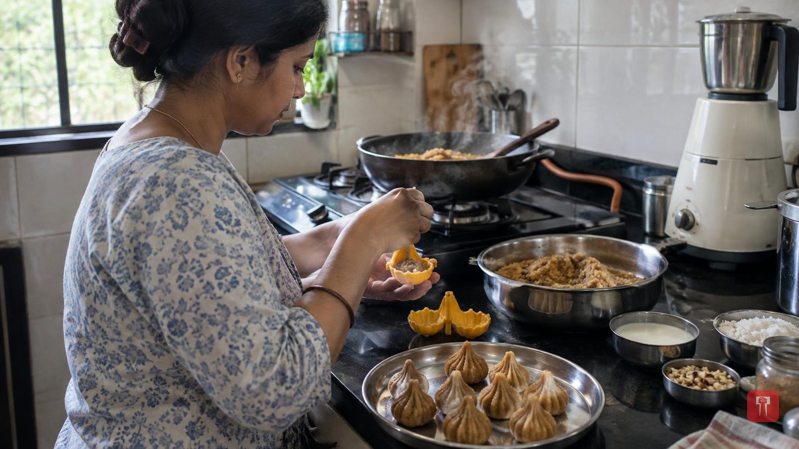 पोहे और गुड़ से 10 मिनट में बनाओ सॉफ्ट मोदक, बाप्पा के नैवेद्य के लिए झटपट रेसिपी