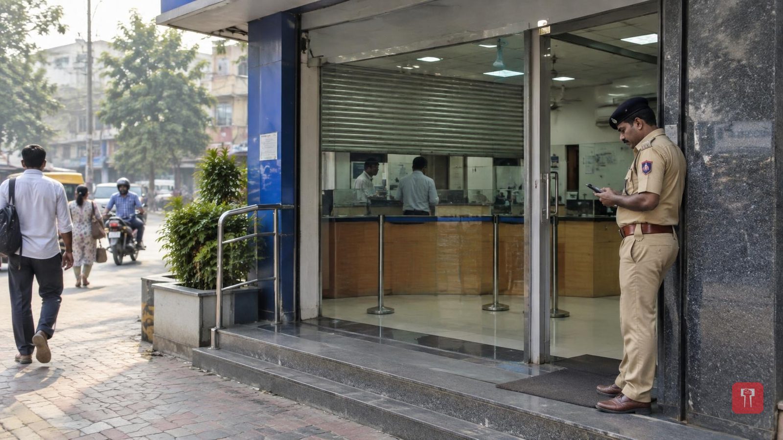 नागपुर में SBI बैंक कर्मचारी की आंखों में मिर्च झोंककर 4 लाख की लूट, आधे घंटे में आरोपी गिरफ्तार