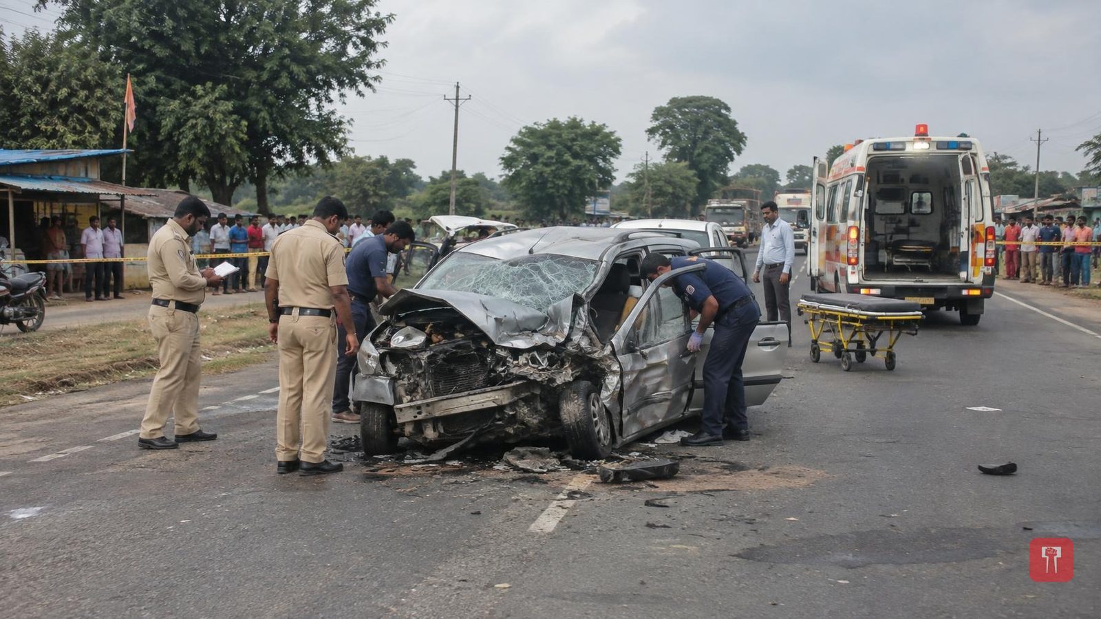 अहिल्यानगर, भंडारा और नांदेड में एक ही दिन तीन हादसों में 21 लोगों की मौत