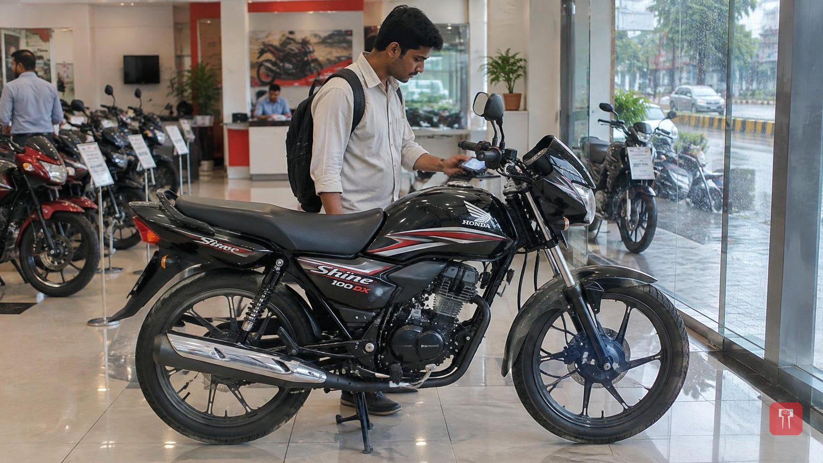 रोज ऑफिस जाने वालों के लिए सस्ती बाइक, होंडा शाइन 100 डीएक्स 75 हजार से कम में