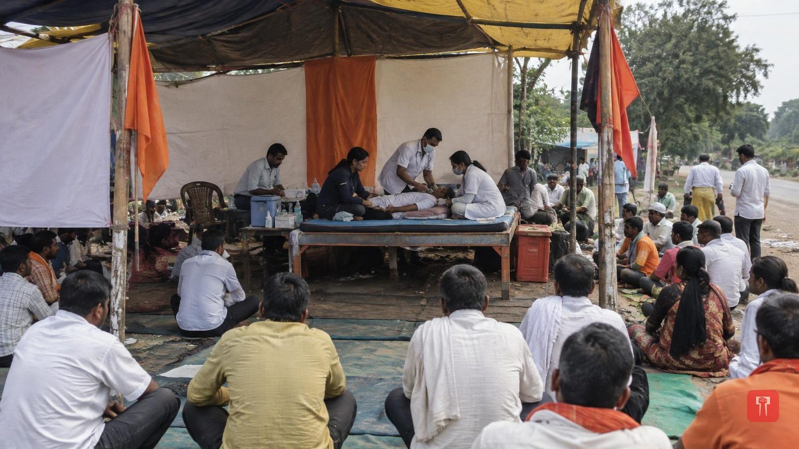 दीपके ने जरांगे से मुलाकात की, लक्ष्मण हाके भड़के, बच्चा और कच्चा कहा