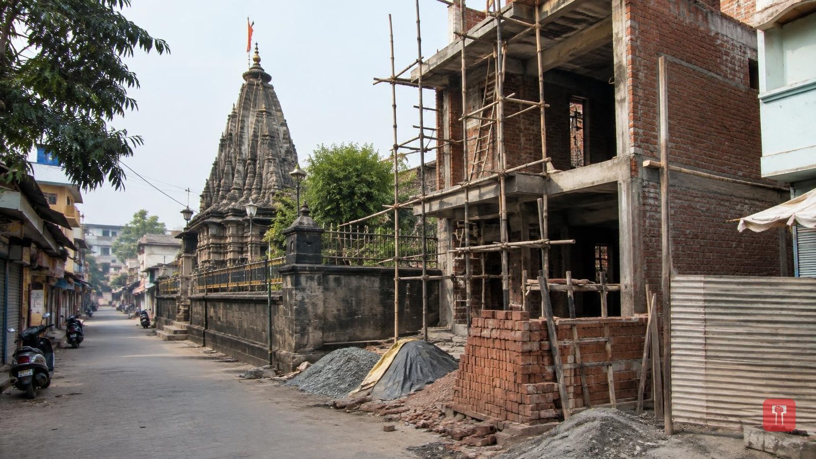 चंद्रपुर: महादेव मंदिर परिसर में नियमविरुद्ध निर्माण, व्यापारी पर पुरातत्व विभाग की शिकायत पर केस दर्ज