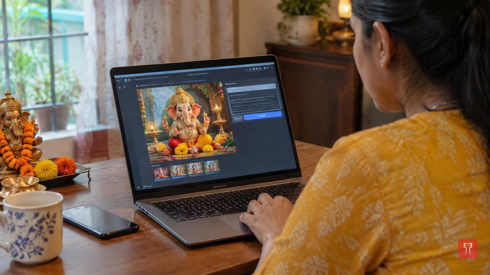 गणेशोत्सवासाठी हटके फोटो हवेत? हे 10 AI प्रॉम्प्ट वापरून बघा