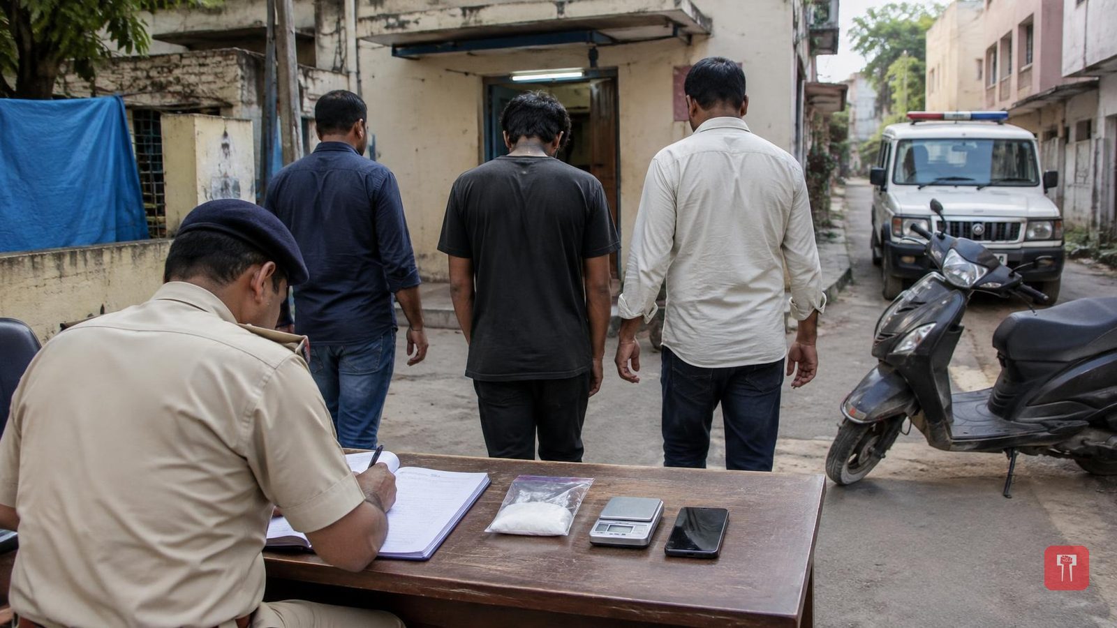 पांचपावली में एमडी पावडर के साथ युवक गिरफ्तार, दो और फरार