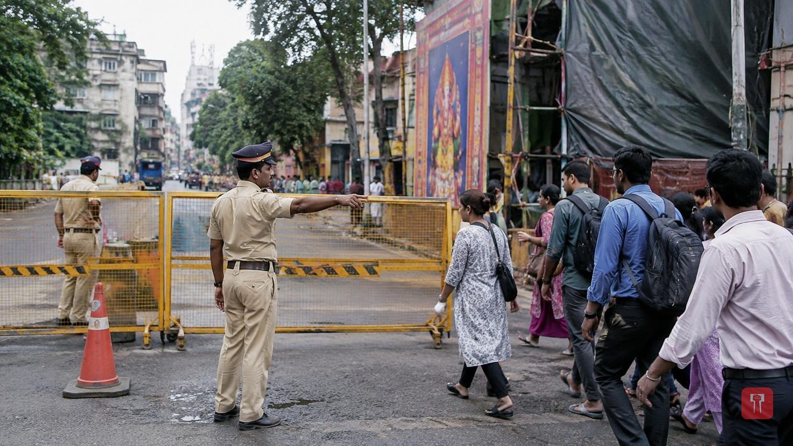 गणेशोत्सवासाठी मुंबईत लालबाग-परळ भागातील 7 रस्ते बंद, वाहतुकीत मोठे बदल