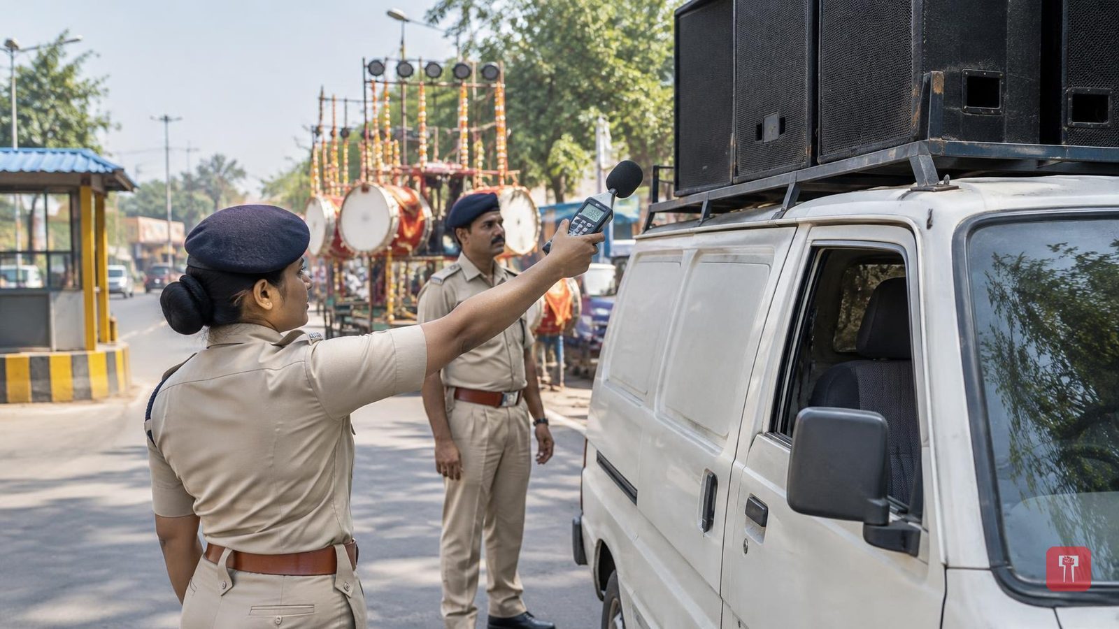 गणेशोत्सव और आने वाले त्योहारों के मद्देनजर वर्धा पुलिस का ध्वनि प्रदूषण पर सख्त रुख