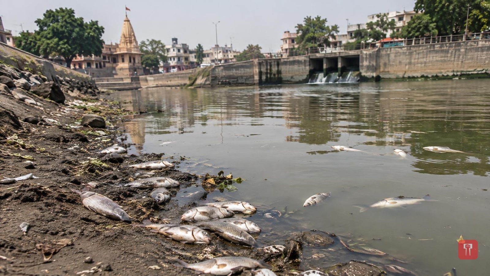 आळंदीत इंद्रायणी नदीत मृत मासे आढळले, प्रदूषणाचा प्रश्न पुन्हा ऐरणीवर
