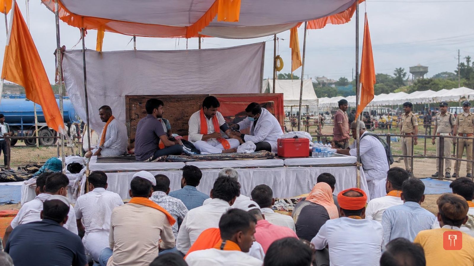 मराठा आरक्षण आंदोलन: छत्रपती शाहू महाराज जरांगे पाटील के साथ खड़े, सरकार पर सीधा निशाना