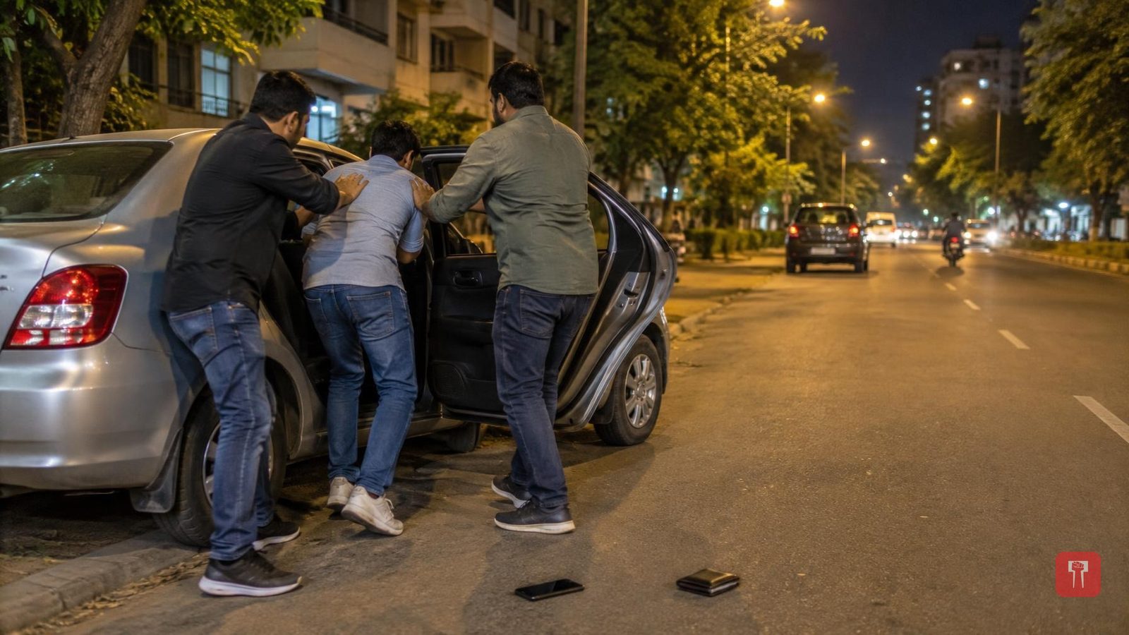 पुणे में पैसों के लेनदेन को लेकर युवक का अपहरण, गाड़ी में जबरन बैठाकर मारपीट, चार गिरफ्तार