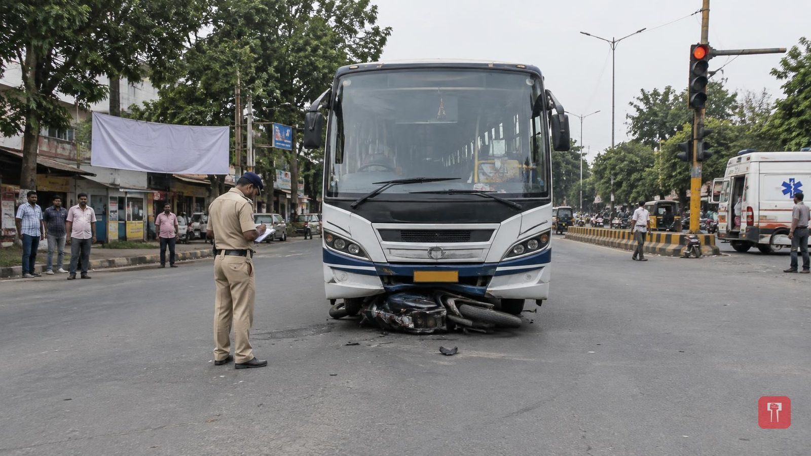 नागपुरात दर्दनाक अपघात, ट्रॅव्हल्स बसने आई-मुलाला 20 फुटांपर्यंत फरफटत नेले