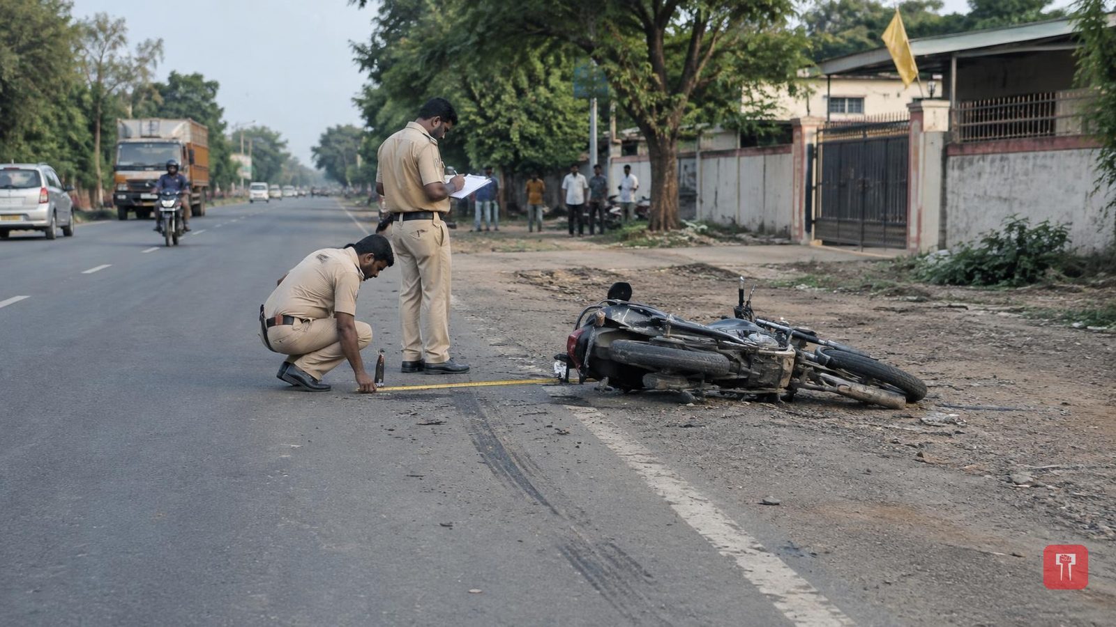 नागपुर में दो अलग हादसों में ट्रक ने ली दो जान, पिता और बेटे की आंखों के सामने हुई मौत