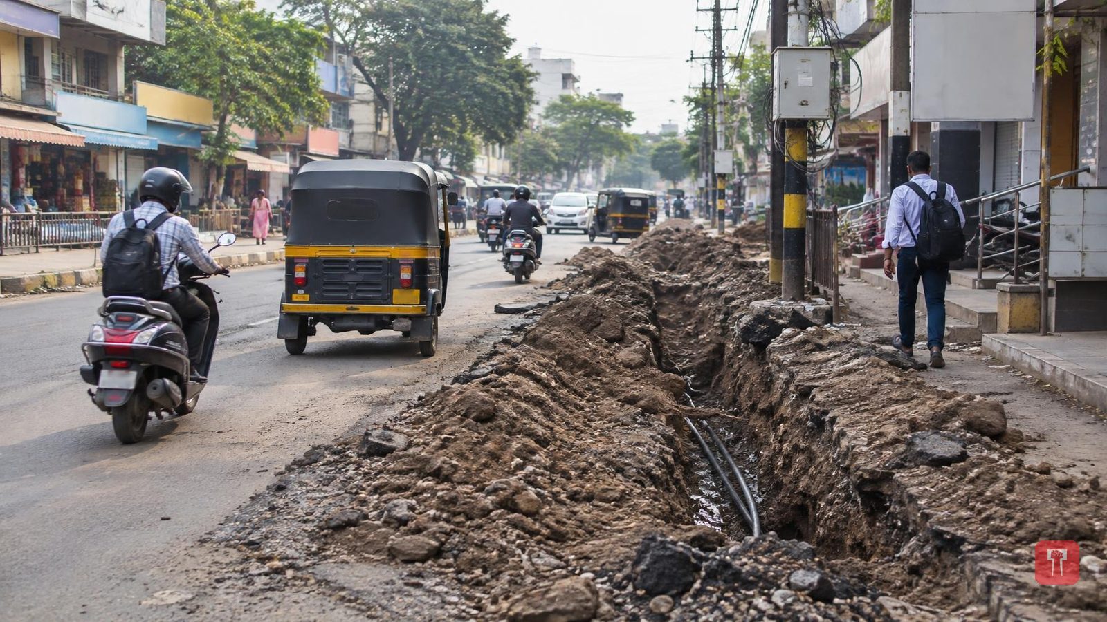 OFC के नाम पर सड़क खोदने वाली कंपनियों पर नागपुर मनपा लाएगी सख्त प्रस्ताव