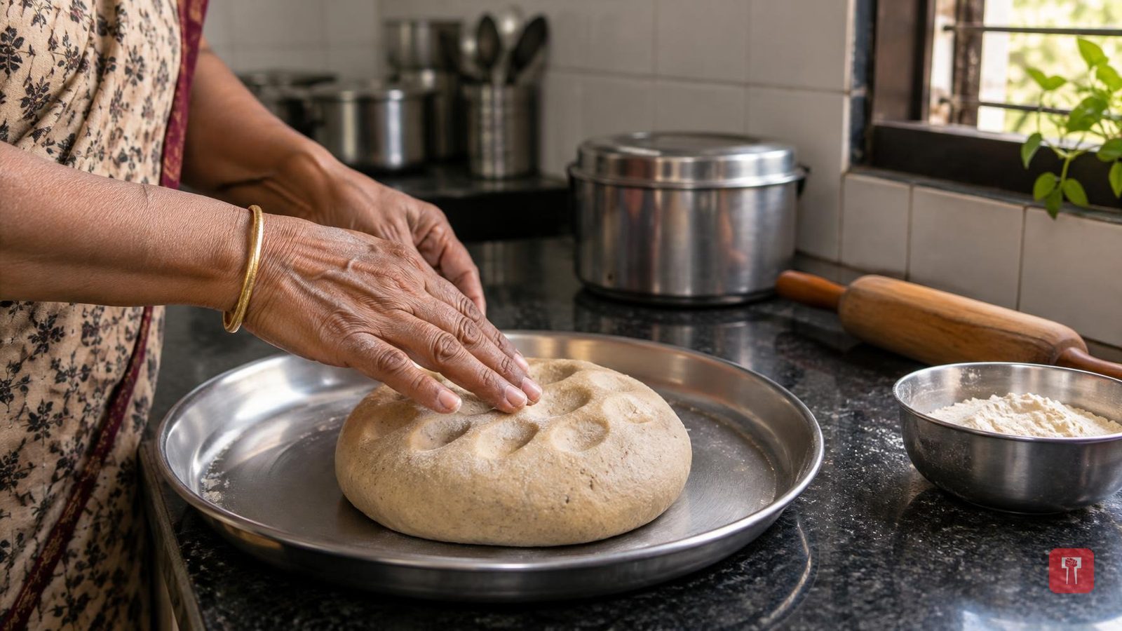 आटा गूंथने के बाद उंगलियों के निशान क्यों बनाए जाते हैं, जानिए मान्यता