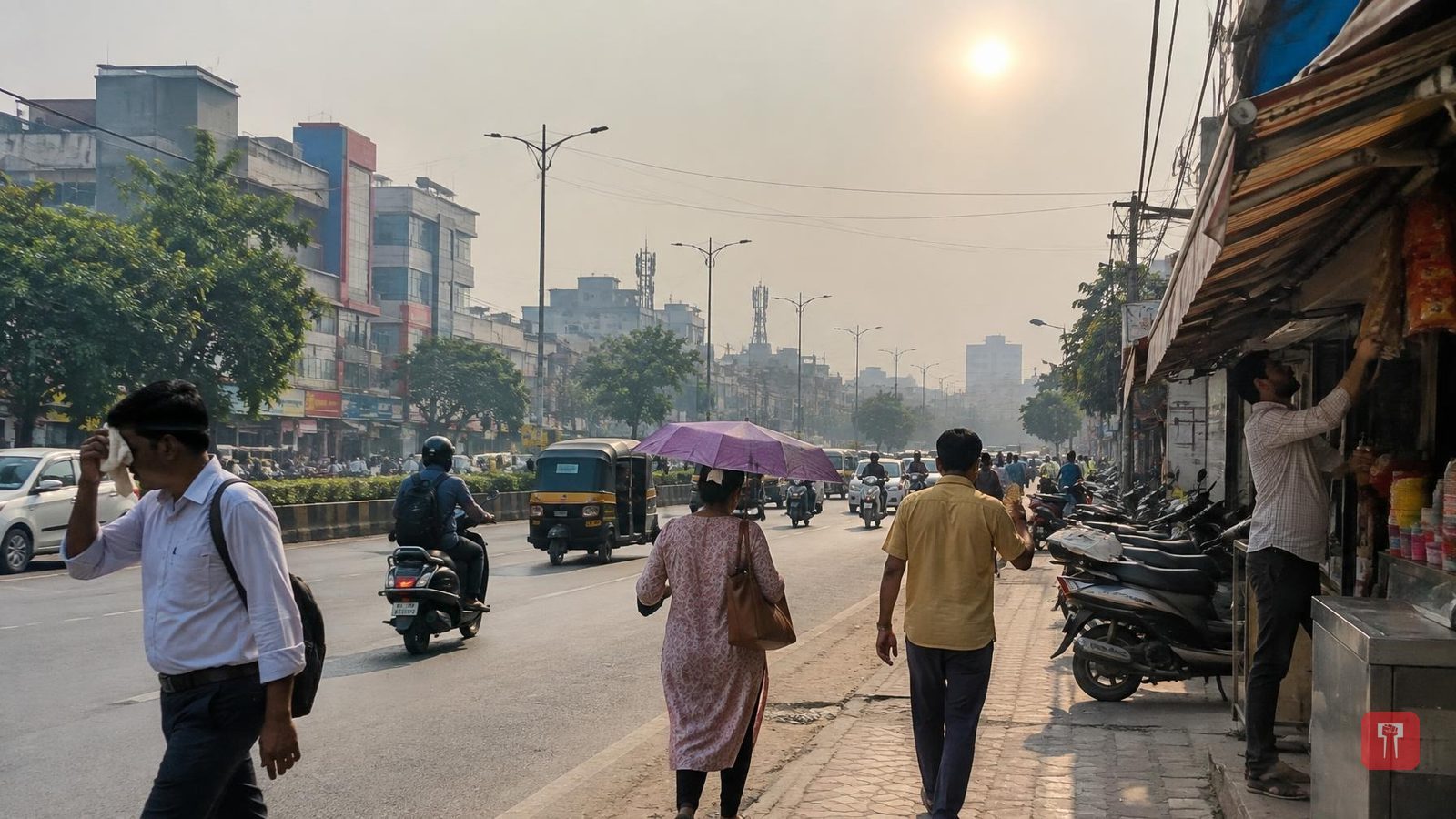 नागपुरात ३३ तर मुंबईत ३१ अंश तापमान, दोन्ही शहरांत हवा गुणवत्ता मध्यम श्रेणीत