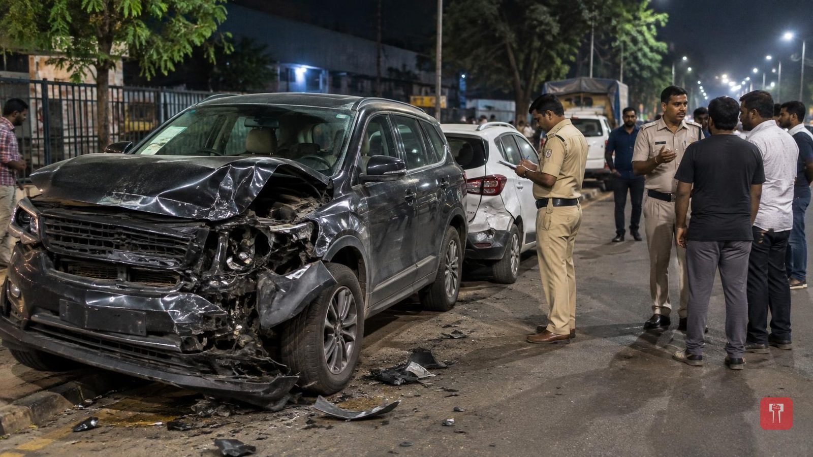 Speeding SUV hits seven in Nagpur, woman driver held on suspicion of drink-driving
