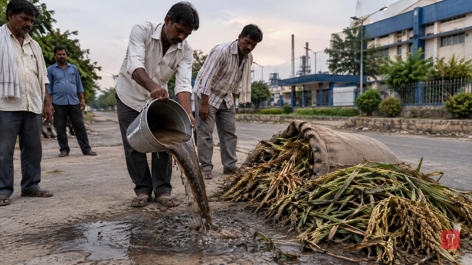 Lloyds Metals pollution ruins farms in Chandrapur, farmers threaten Mumbai self-immolation