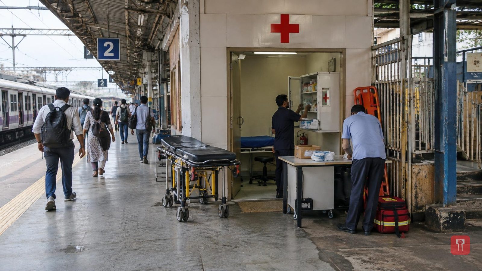 Central Railway to set up emergency medical rooms at 43 stations