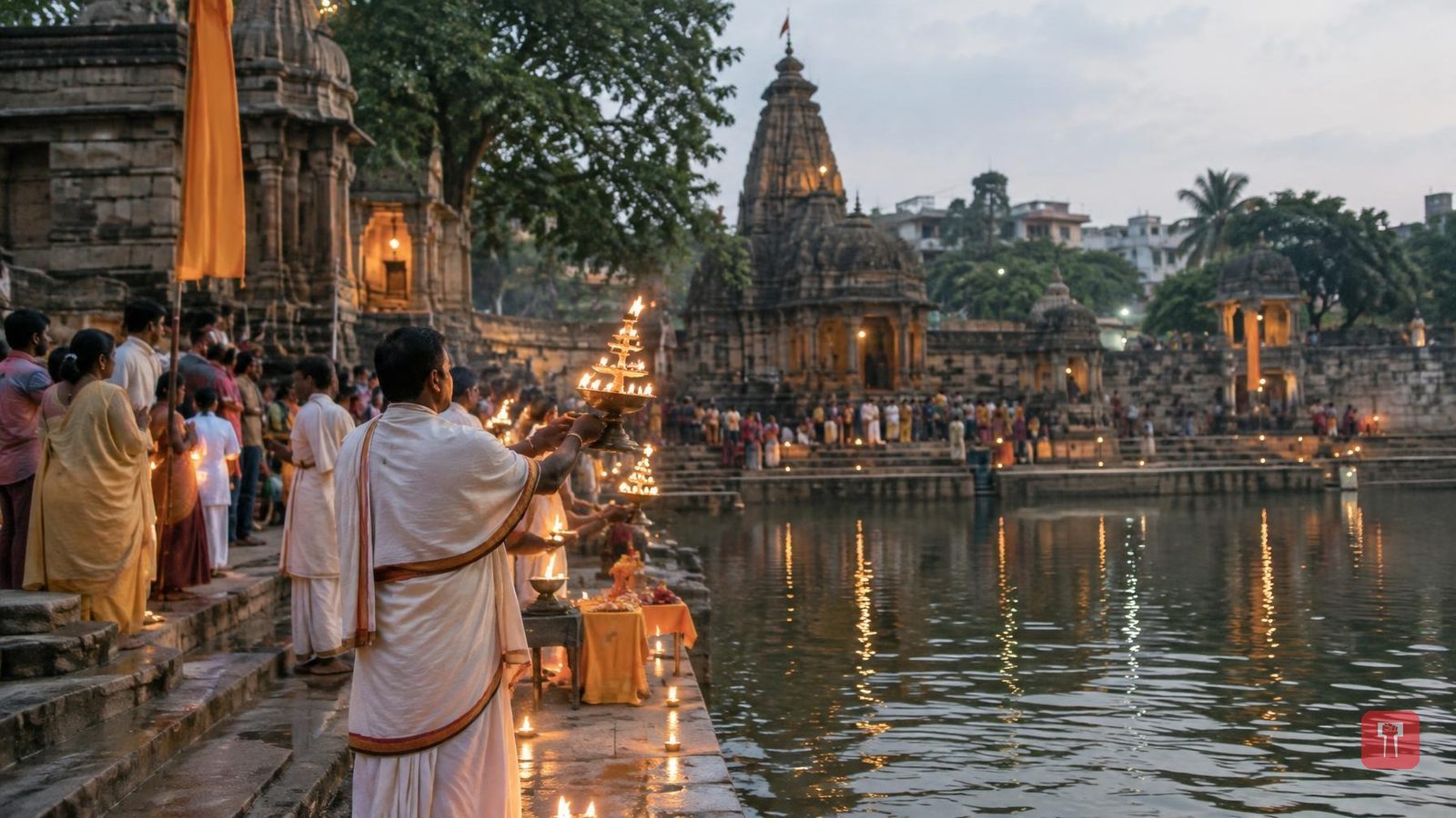 पीएम मोदी के जन्मदिन पर मुंबई की बाणगंगा में महाआरती, मंगलप्रभात लोढा रहे मौजूद