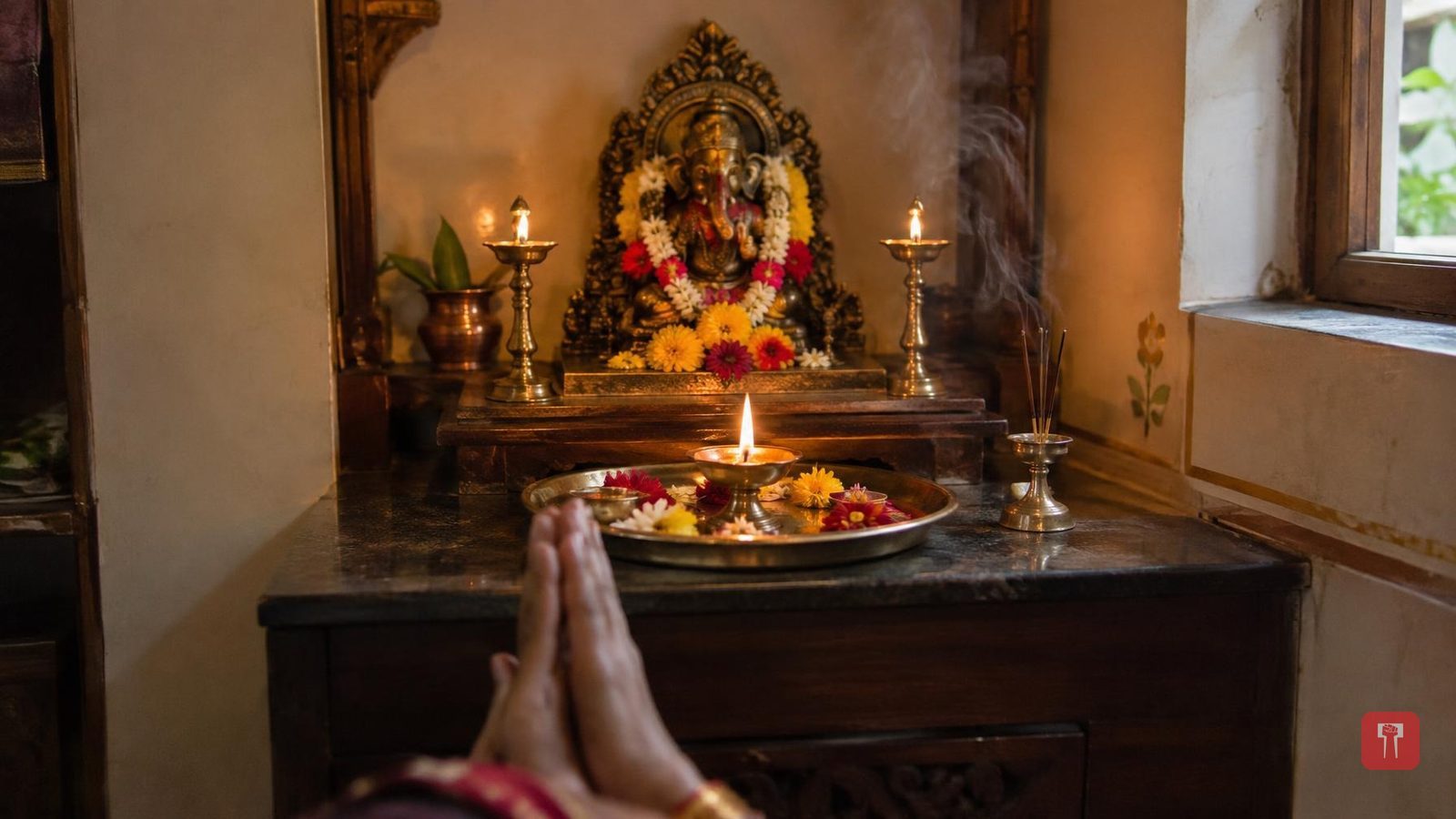 आरतीनंतर म्हणतो ते 'घालीन लोटांगण' म्हणजे नेमकं काय, त्याचा अर्थ आणि महत्त्व काय?