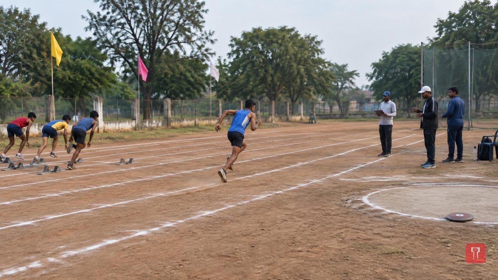 Washim News: धावण्याच्या शर्यती आणि थाळीफेक स्पर्धेत म्हसणीच्या विद्यार्थ्यांची बाजी; तालुकास्तरीय स्पर्धेत
